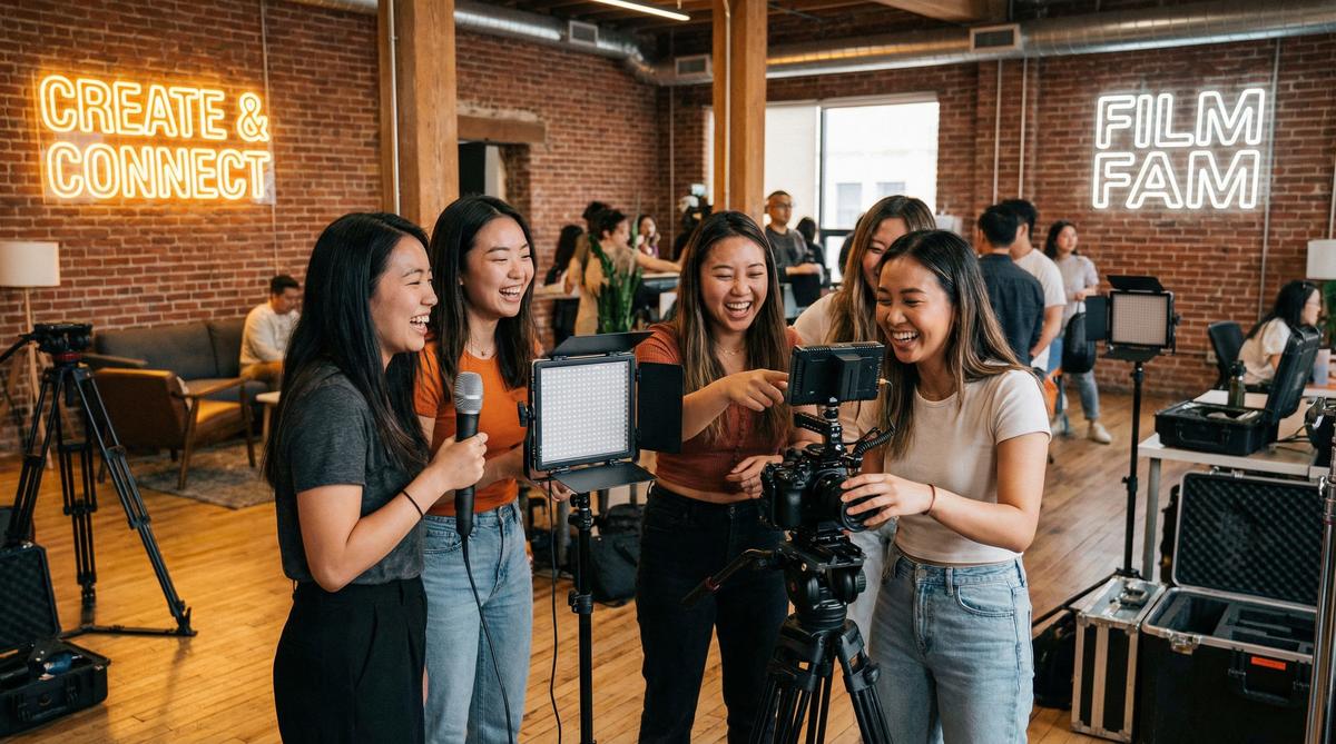 今日看料视频创作社区